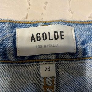Agolde High Rise Women Jeans - Light Blue